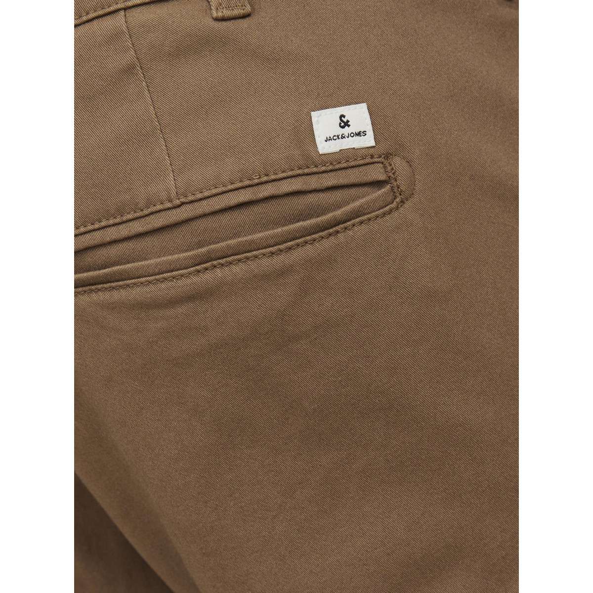 Pantalons droits Chino coton slim MARCO DAVE homme marron Jack & Jones Plus Pantalons droits Chino coton slim MARCO DAVE homme marron Marron