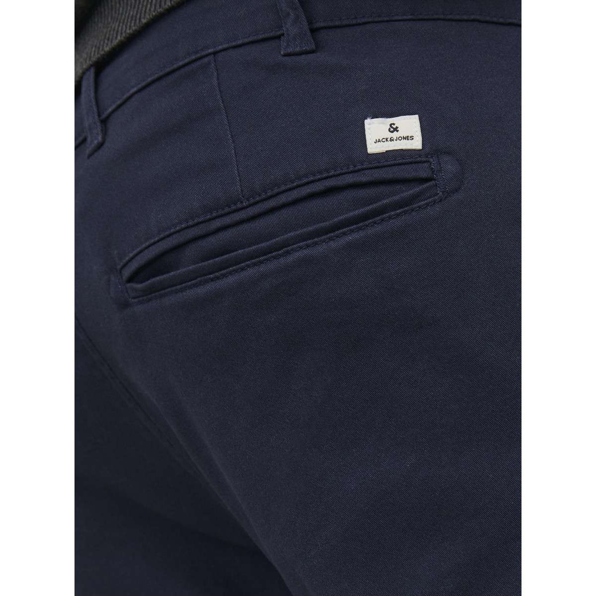 Pantalons droits Chino coton slim MARCO DAVE homme bleu Jack & Jones Plus Pantalons droits Chino coton slim MARCO DAVE homme bleu Bleu