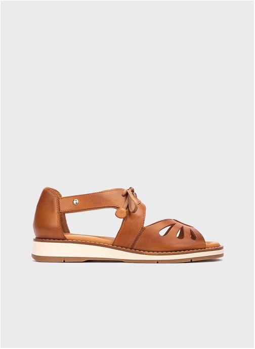 Pikolinos Sandales ROQUETAS femme marron