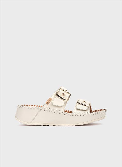 Pikolinos Sandales MARINA femme blanc