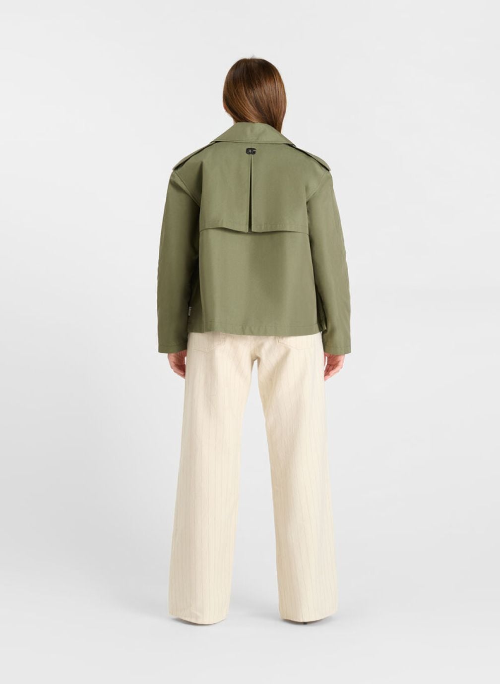 Vestes Veste LLUVIA Khaki femme vert Le temps des cerises Vestes Veste LLUVIA Khaki femme vert Kaki