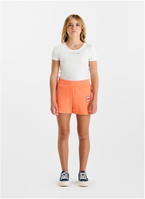 Le temps des cerises Shorts Short SEBAGI Orange fille orange