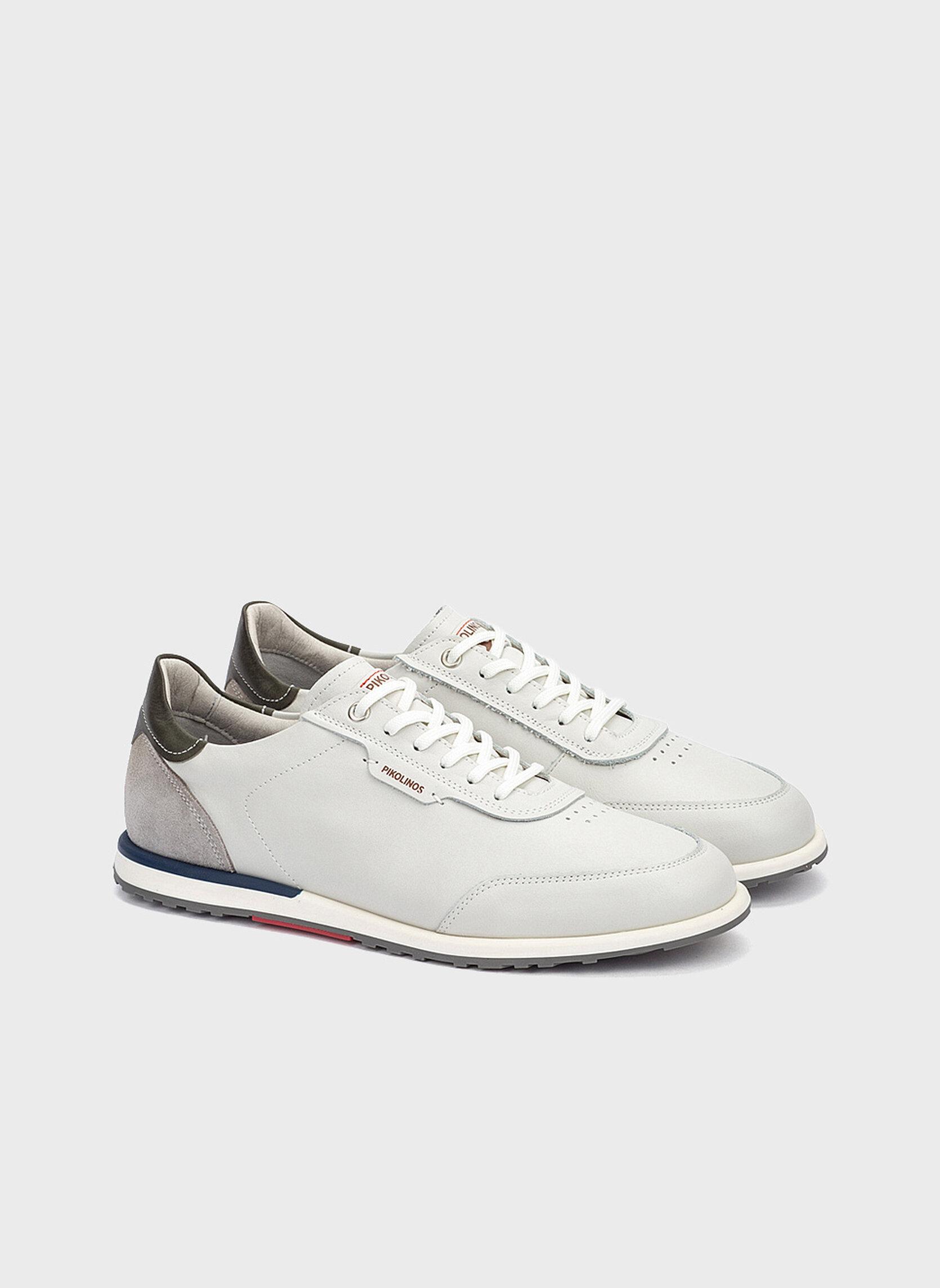Baskets basses SALER homme blanc Pikolinos Baskets basses SALER homme blanc Blanc