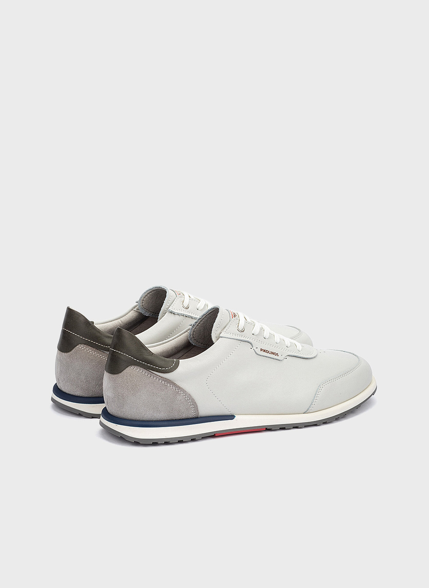 Baskets basses SALER homme blanc Pikolinos Baskets basses SALER homme blanc Blanc