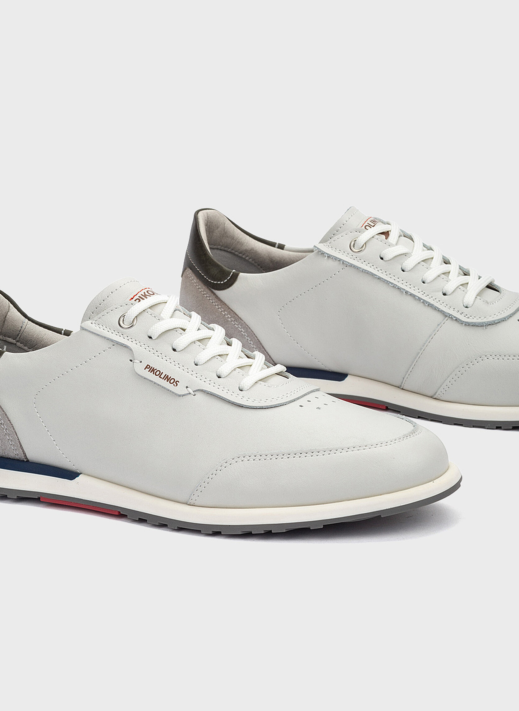 Baskets basses SALER homme blanc Pikolinos Baskets basses SALER homme blanc Blanc
