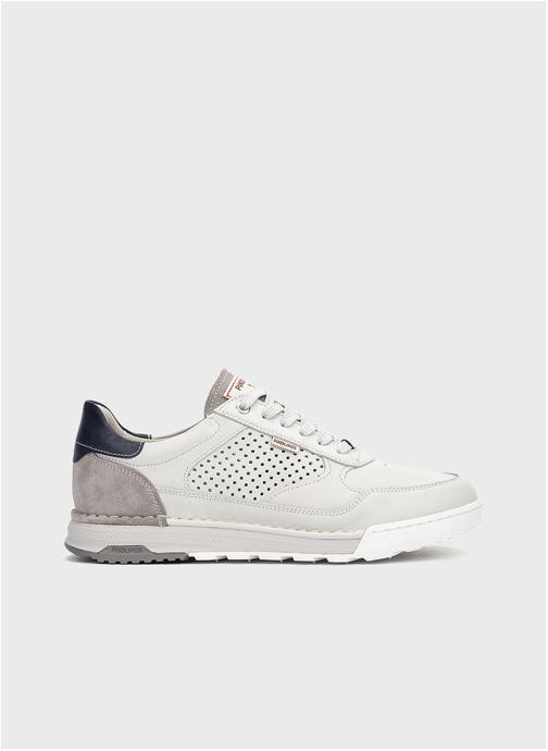 Pikolinos Baskets basses TEIDE homme blanc