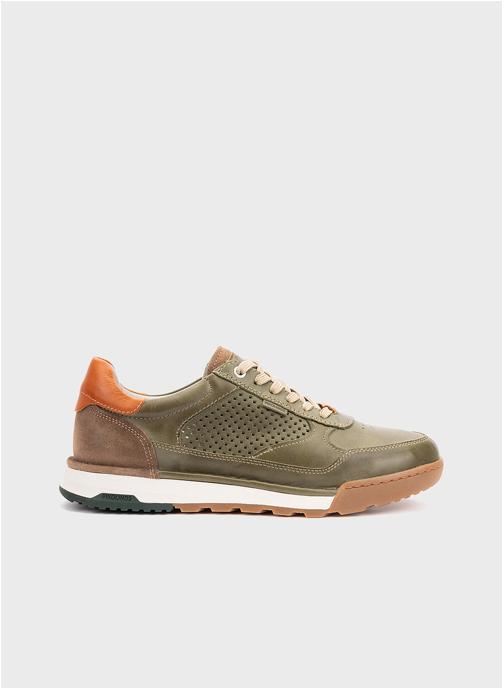 Pikolinos Baskets basses TEIDE homme vert