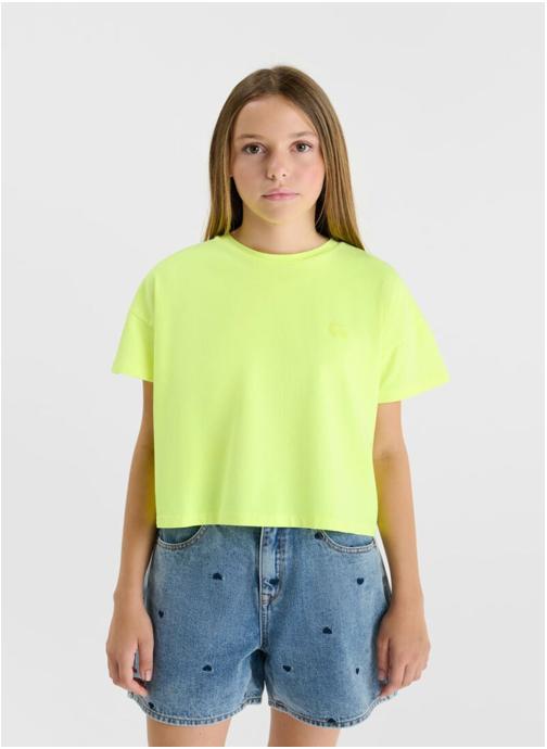 Le temps des cerises Tee-shirts Tee-Shirt EMILAGI Yellow fille jaune