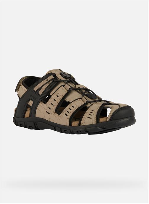 Geox Sandales et mules UOMO SANDAL STRADA homme marron