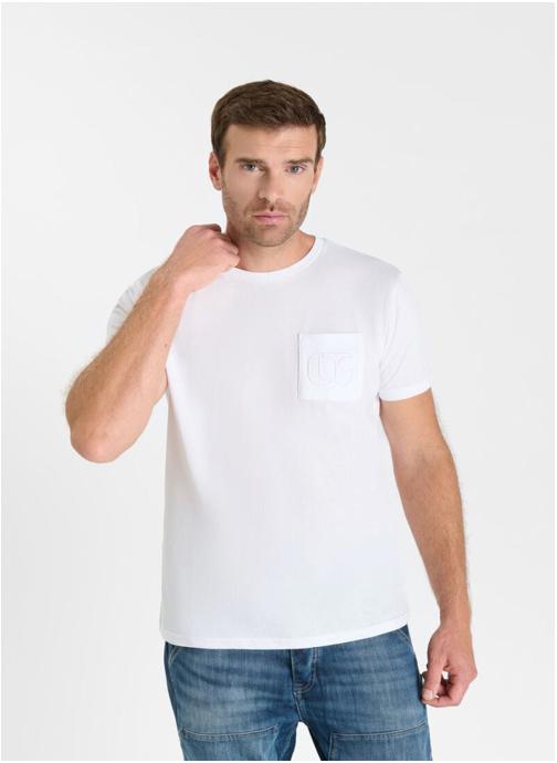 Le temps des cerises Tee-shirts Tee-Shirt NAIA White homme blanc