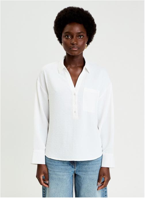 Cache Cache Chemises CHEDOBBYE femme blanc
