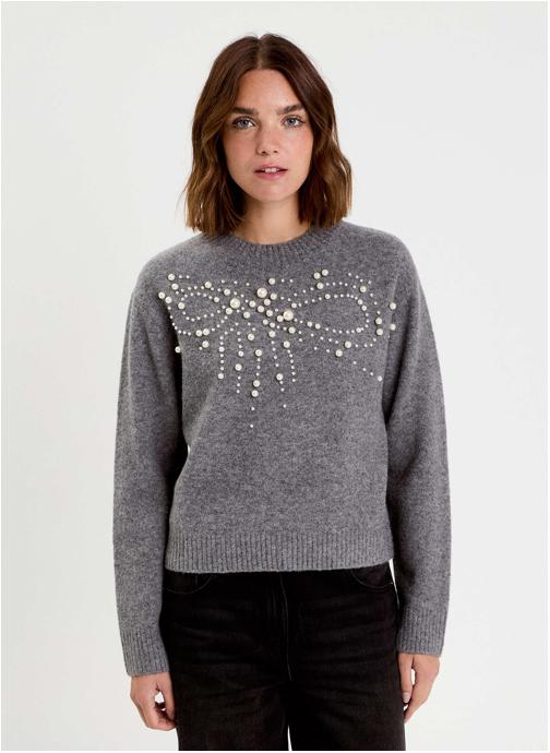 Cache Cache Pulls ARISTPERLPUL femme gris