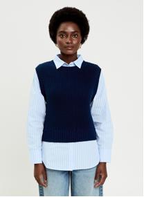 Pulls SHIRTPULDEB femme bleu Cache Cache Pulls SHIRTPULDEB femme bleu Bleu marine