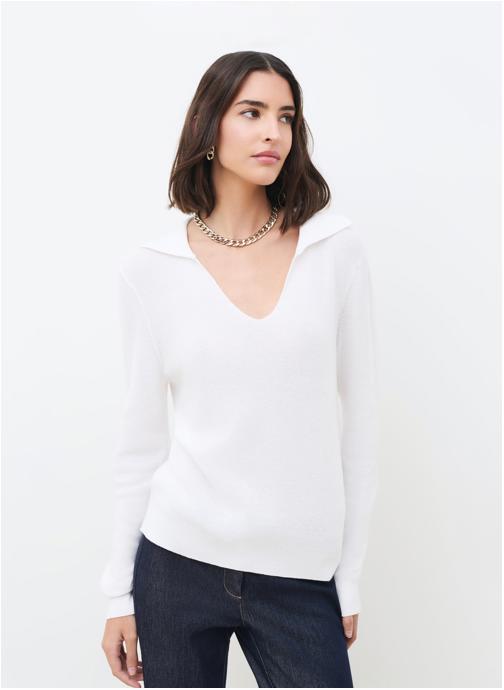 Caroll Pulls 261K-MAIWEN femme blanc