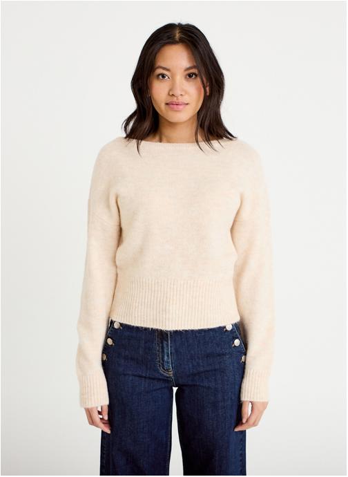 Cache Cache Pulls MAXIBOATFIT femme beige