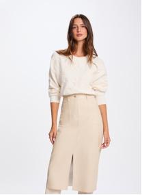 Pulls 261-MBROD femme beige Morgan Pulls 261-MBROD femme beige Beige