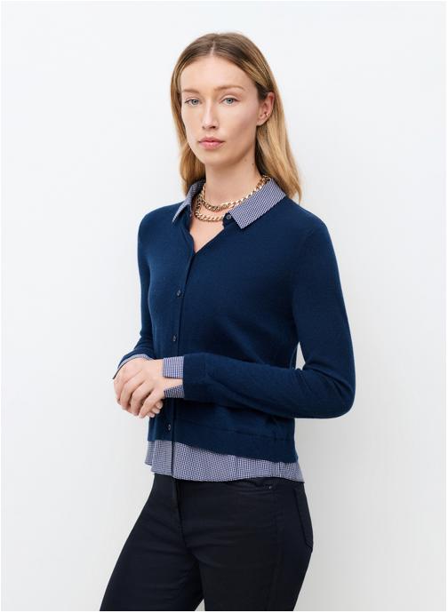 Caroll Pulls 261K-MLENNY femme bleu