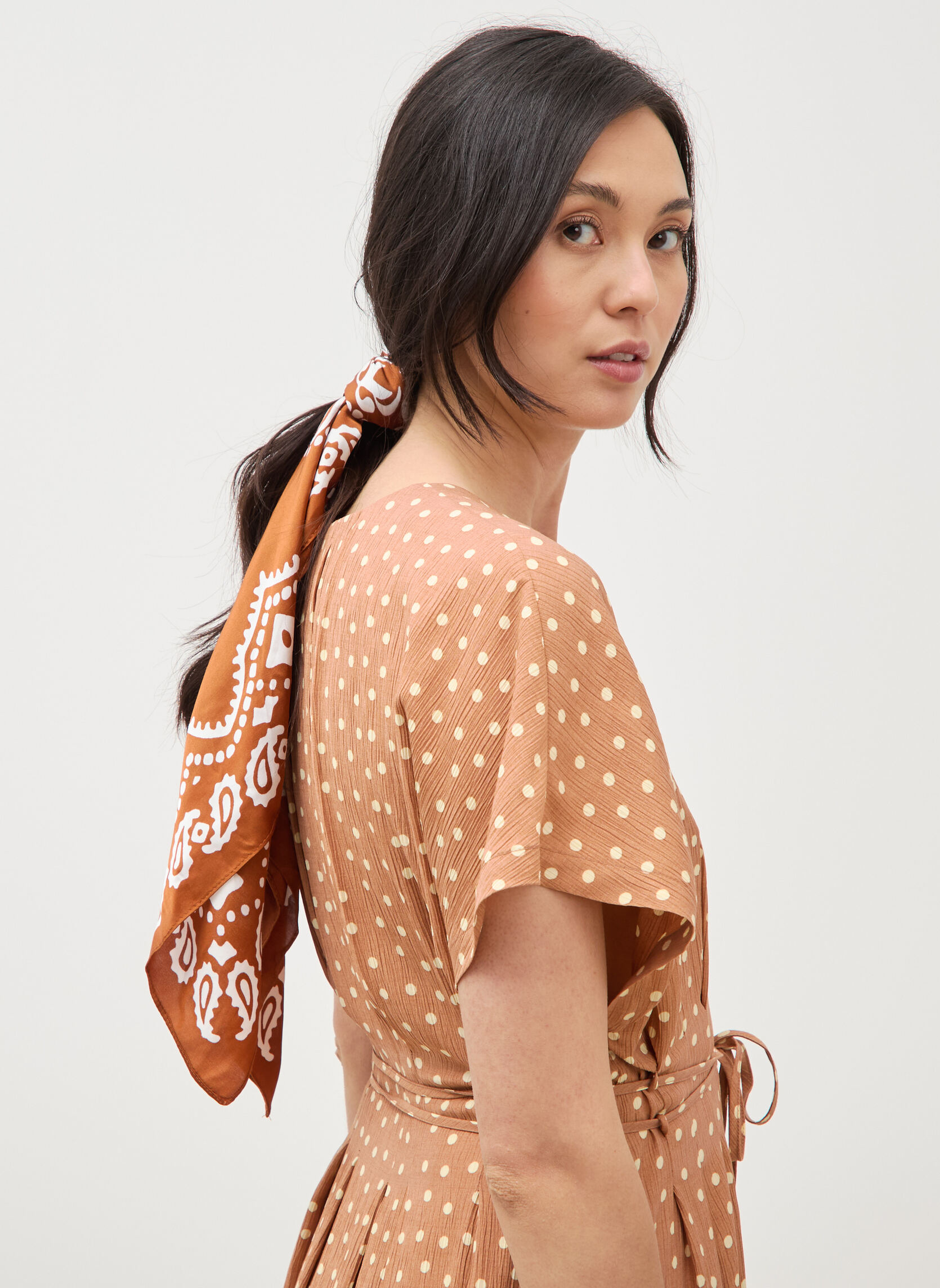 Foulards FOUSATIBICOF femme marron Bonobo Foulards FOUSATIBICOF femme marron Marron clair