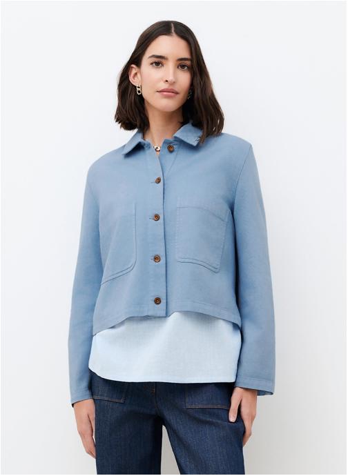 Caroll Blousons 261V-VIGNETTA femme bleu