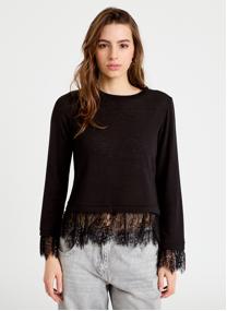 Tee-shirts LDOUBIDENT femme noir Cache Cache Tee-shirts LDOUBIDENT femme noir Noir