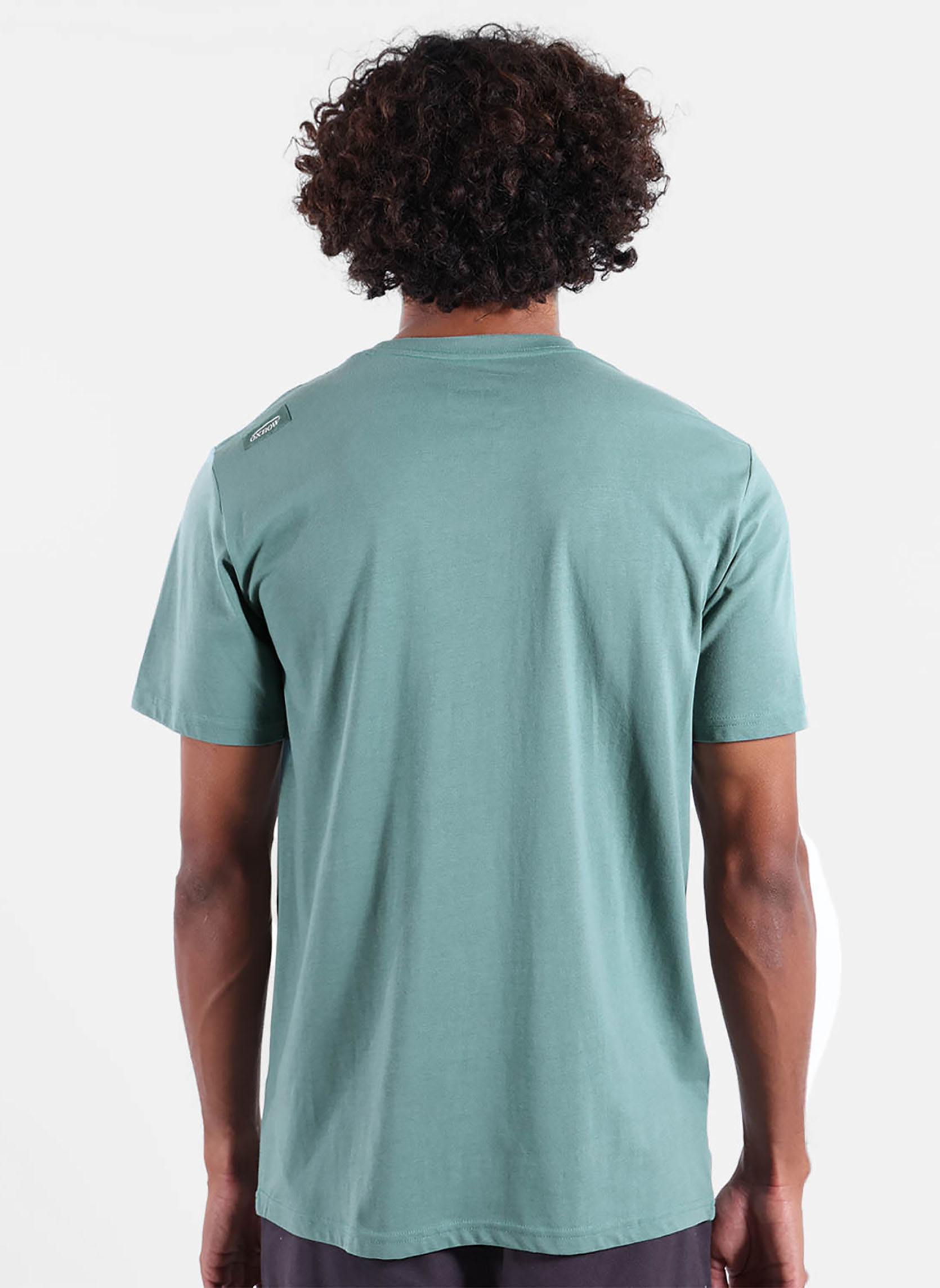 Tee-shirts CREST homme vert Oxbow Tee-shirts CREST homme vert Vert clair