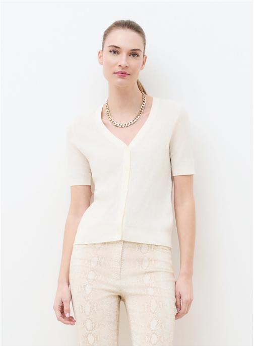 Caroll Gilets 261K-MAISIE femme beige
