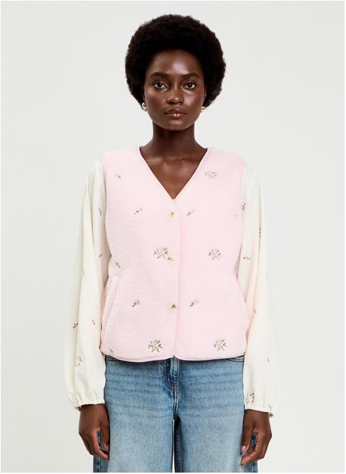 Cache Cache Gilets DSHERPABROD femme rose