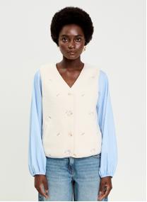 Gilets DSHERPABROD femme rose