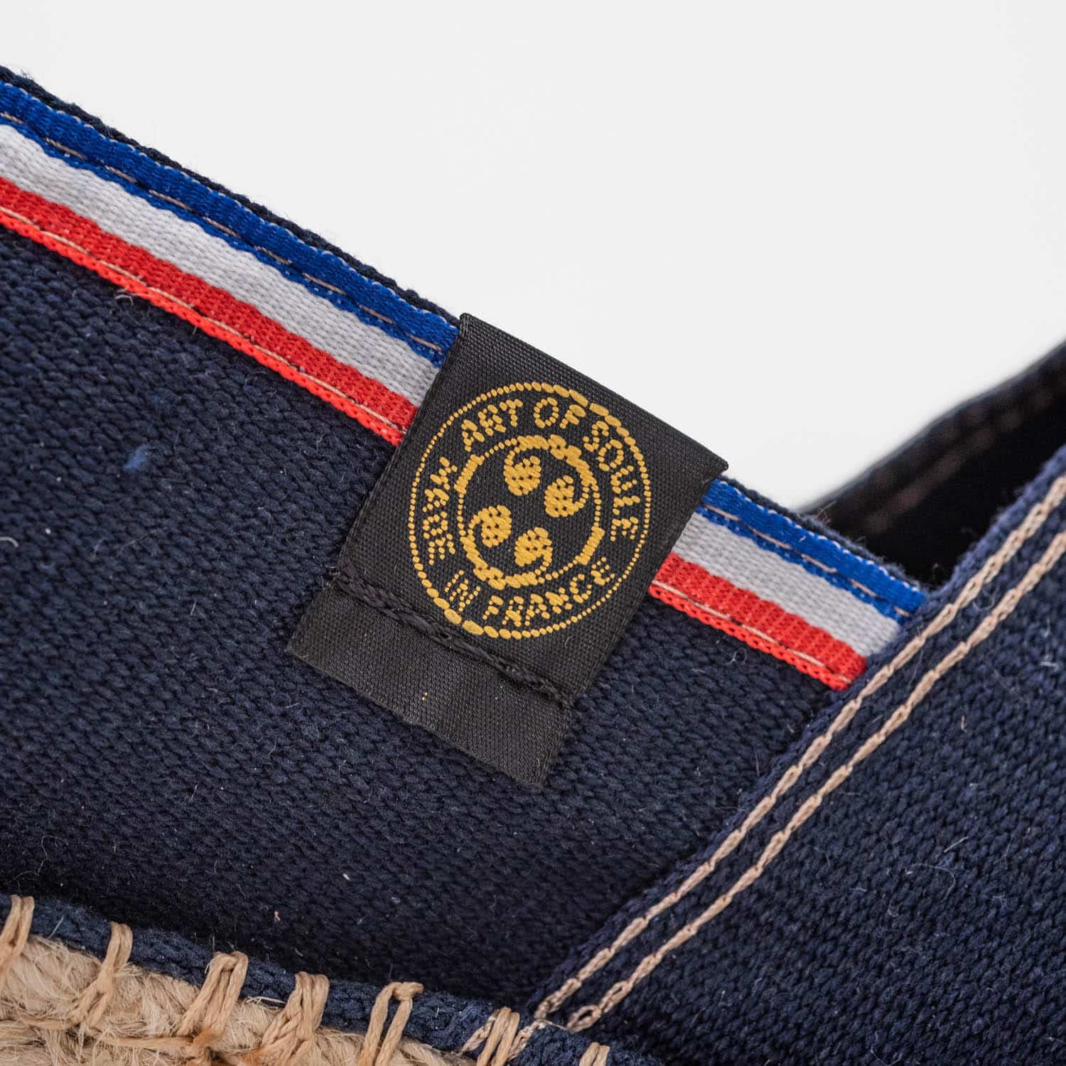 Espadrilles So French Marine homme bleu Art of Soule Espadrilles So French Marine homme bleu Bleu denim