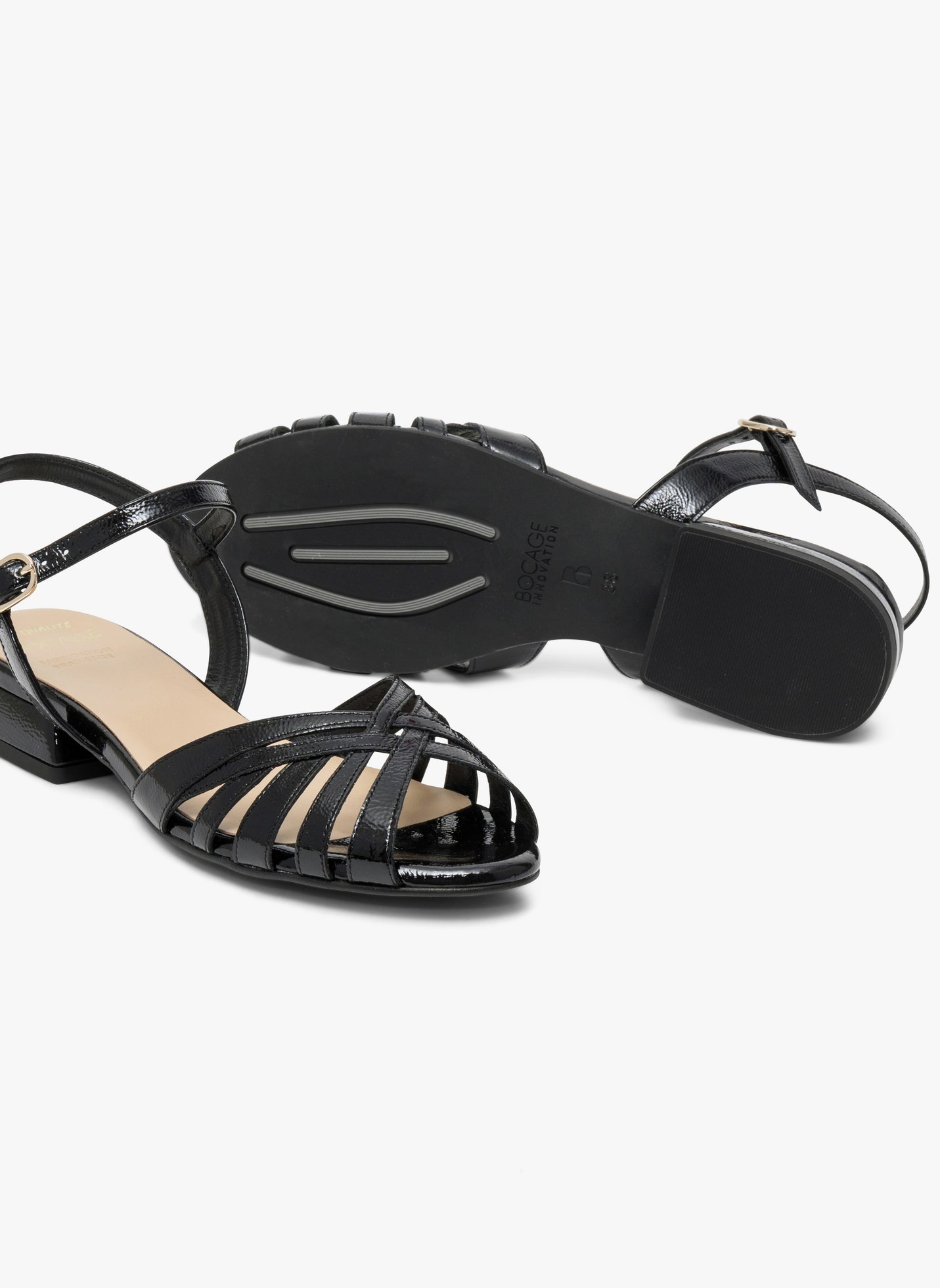 Sandales NATACHA femme noir Bocage Sandales NATACHA femme noir Noir