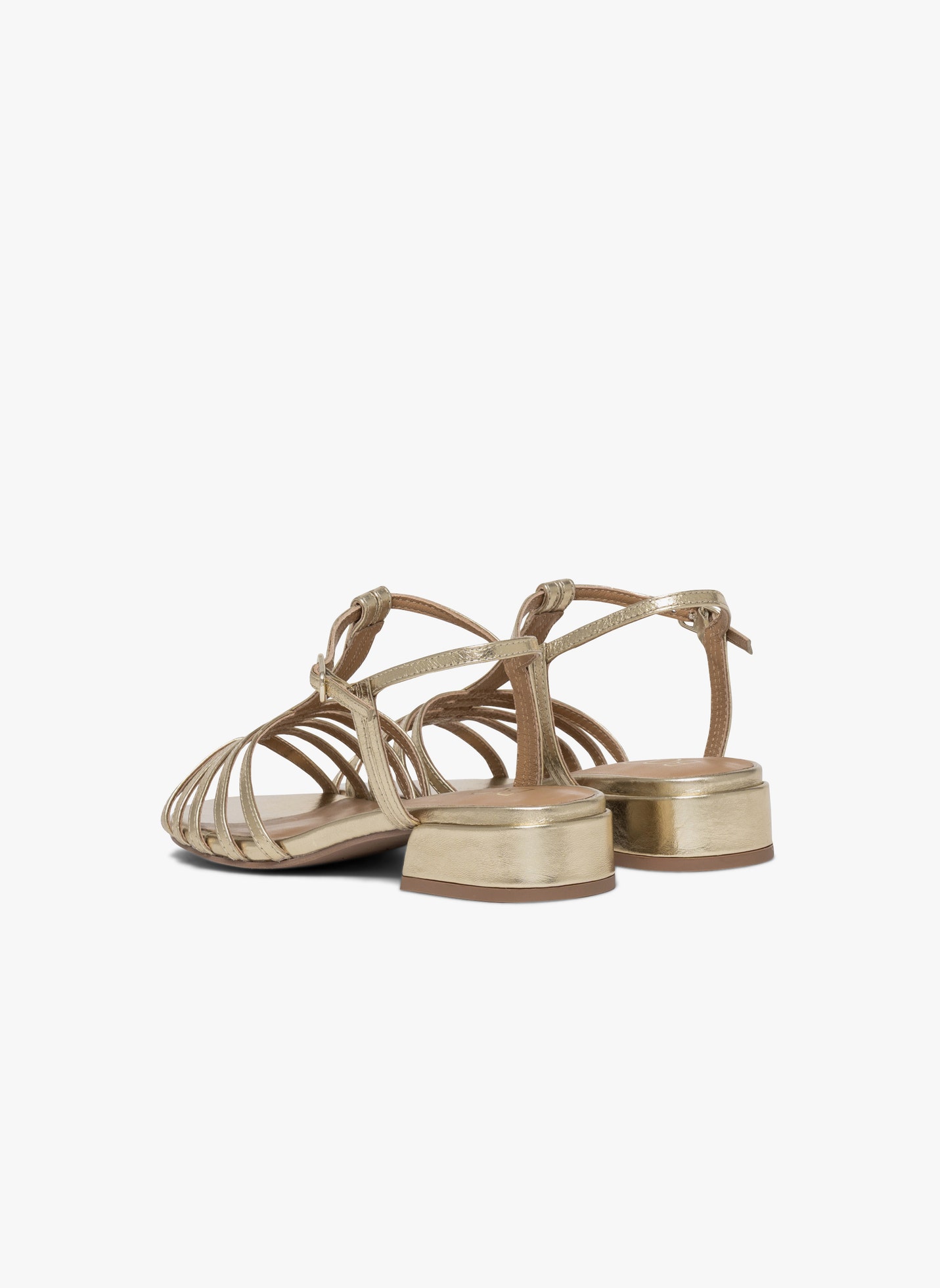 Sandales GLADDIE femme or et bronze Bocage Sandales GLADDIE femme or et bronze Or