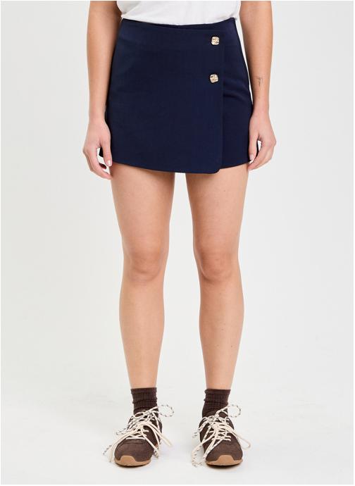 Cache Cache Jupes mi-longues JUSKOBOUTON femme bleu