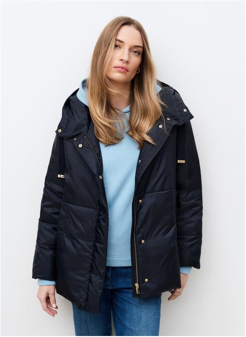 Caroll Parkas 261G-GALIXE femme bleu