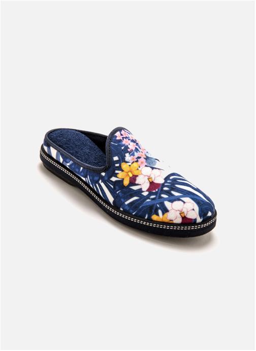 Pediconfort Chaussons PANTOUFLES femme bleu