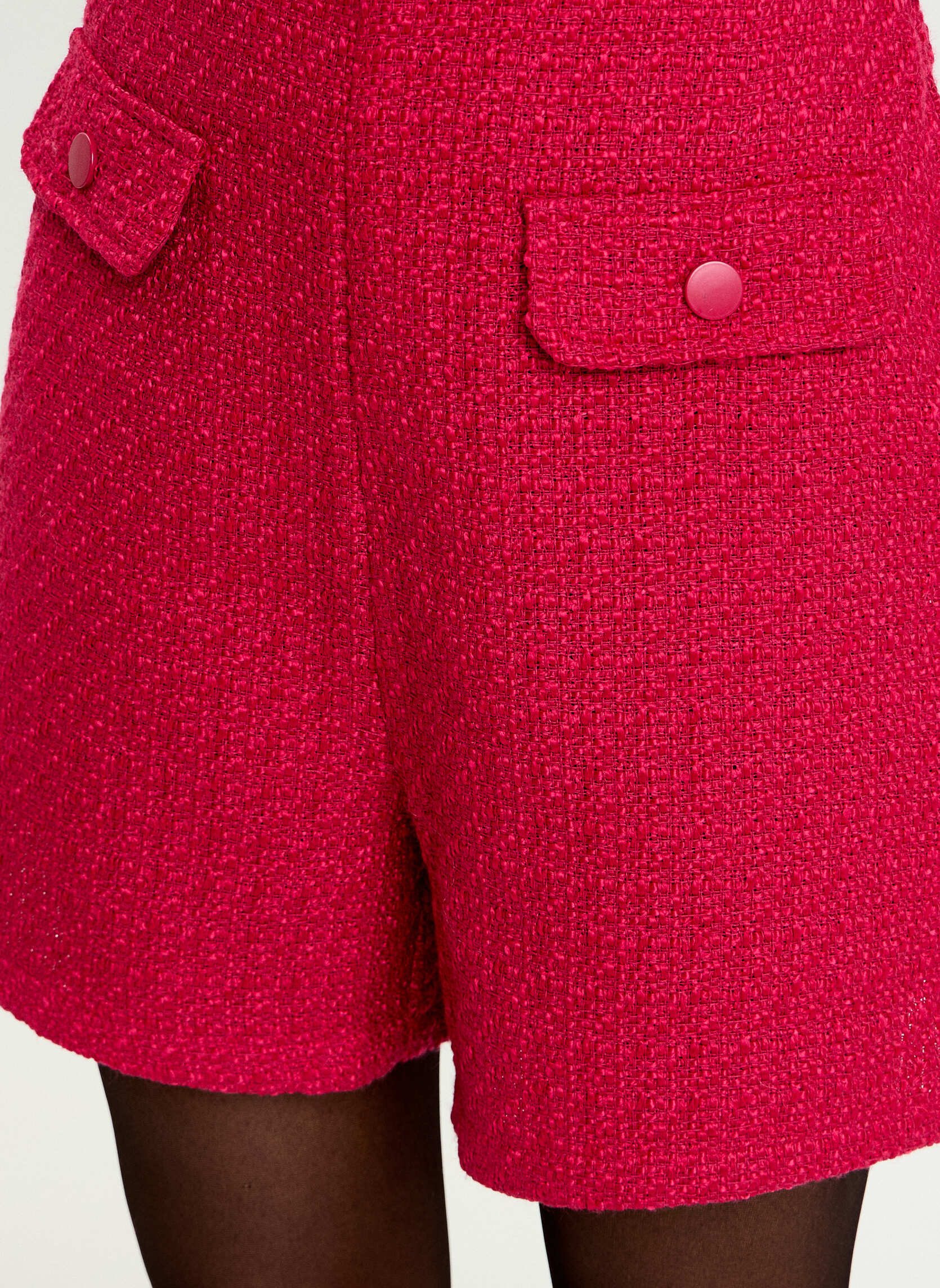 Shorts SHOCITWEED femme rouge Cache Cache Shorts SHOCITWEED femme rouge Rouge clair