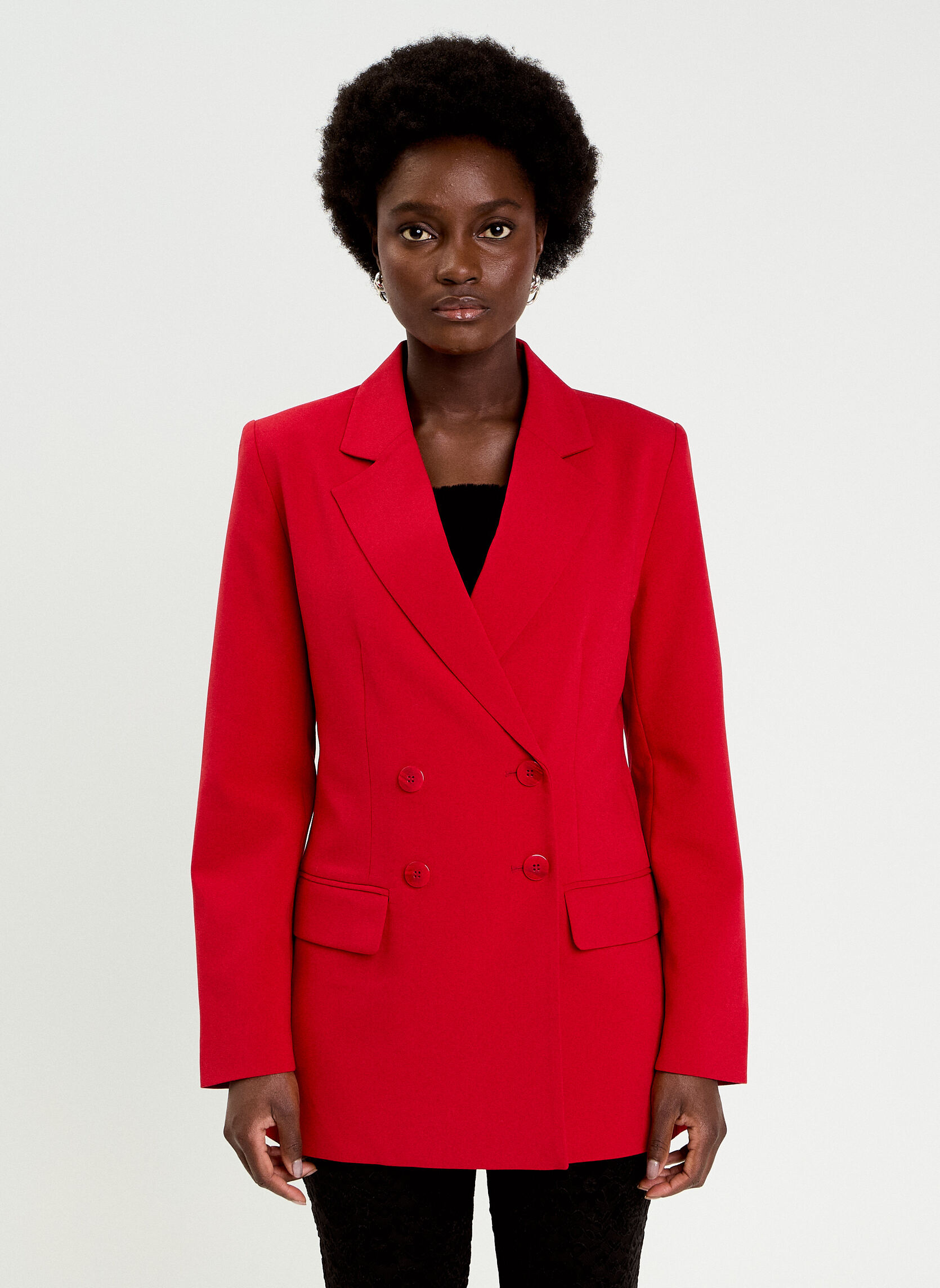 Vestes de costume BLAZAILESS femme rouge Cache Cache Vestes de costume BLAZAILESS femme rouge Rouge