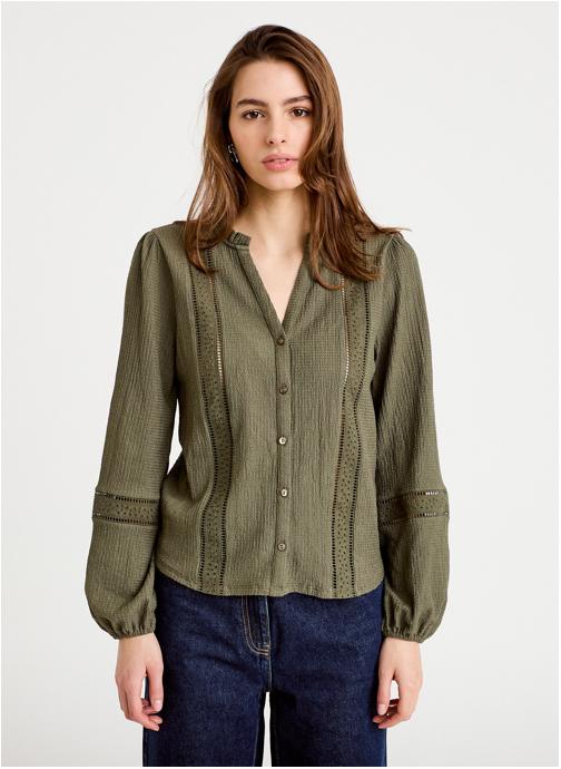 Cache Cache Blouses LBLOUROMAN femme vert