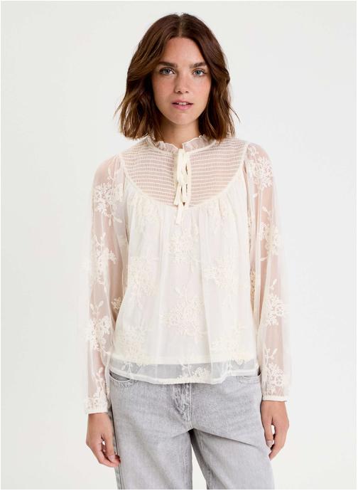 Cache Cache Blouses LBLOUDOLL femme blanc