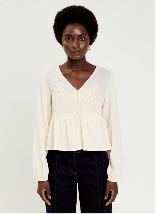 Cache Cache Blouses LBLOUBROD femme blanc