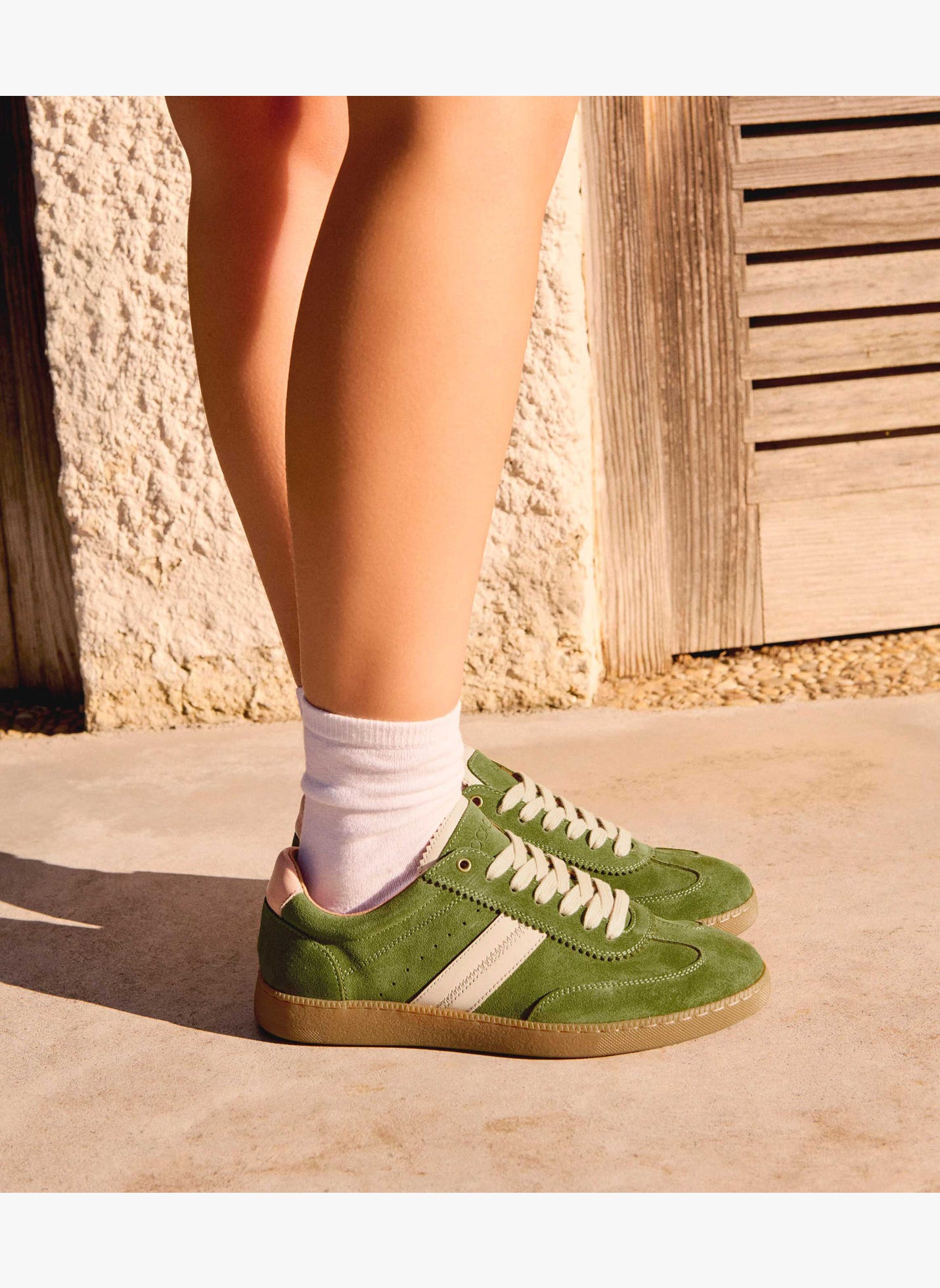 Baskets basses LELLIA femme vert Bocage Baskets basses LELLIA femme vert Vert