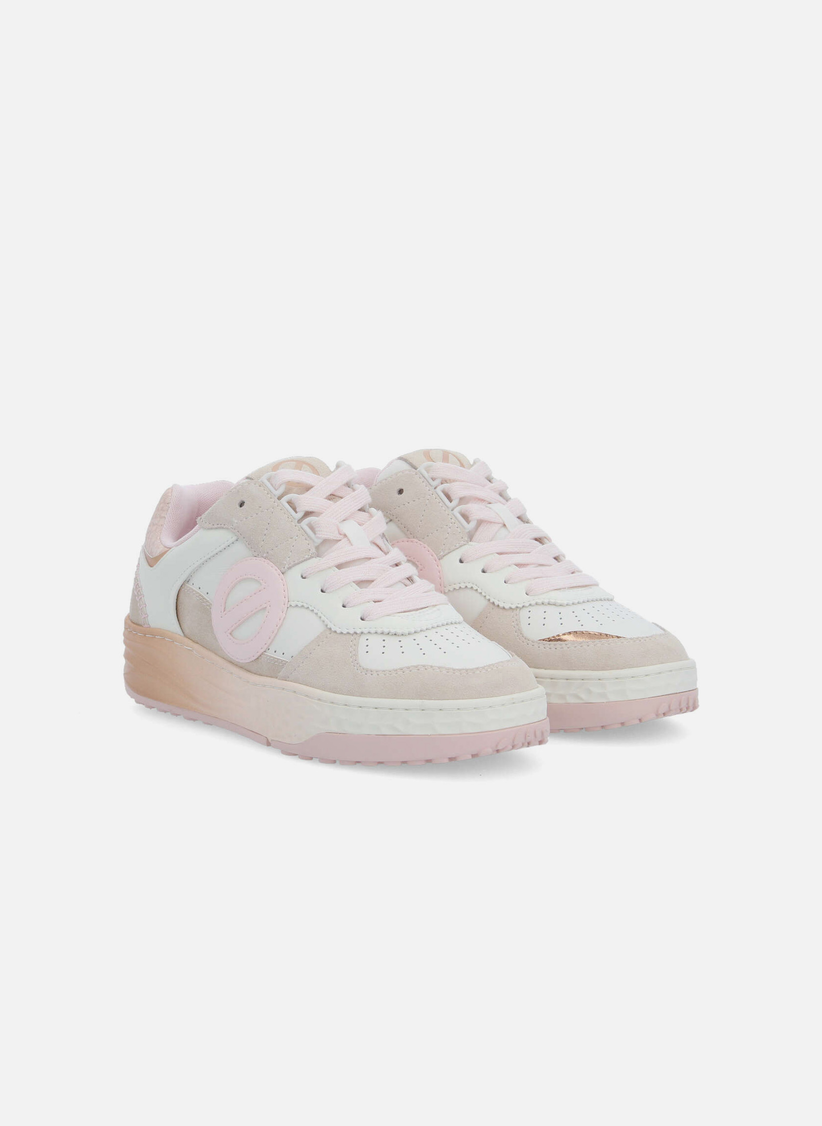 Baskets basses TYLER femme rose No Name Baskets basses TYLER femme rose Rose