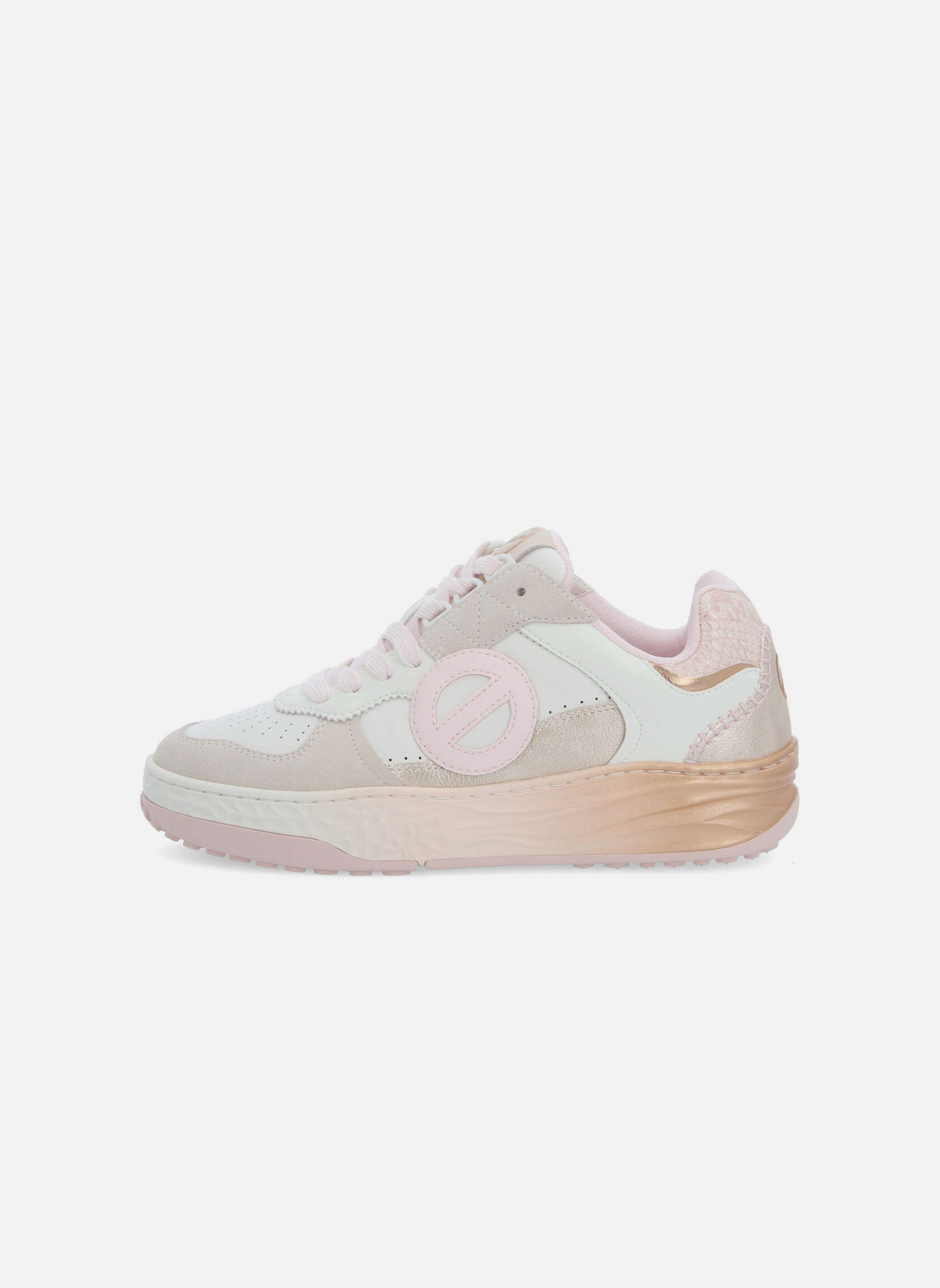 Baskets basses TYLER femme rose No Name Baskets basses TYLER femme rose Rose