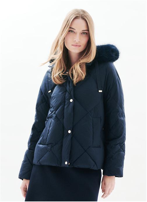 Caroll Doudounes 252G-GAVONINE femme bleu