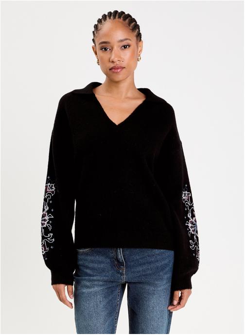 Cache Cache Pulls CANADABROD femme noir