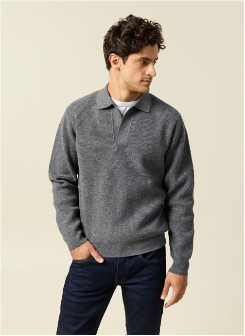 Bonobo Pulls POLATELIERH homme gris
