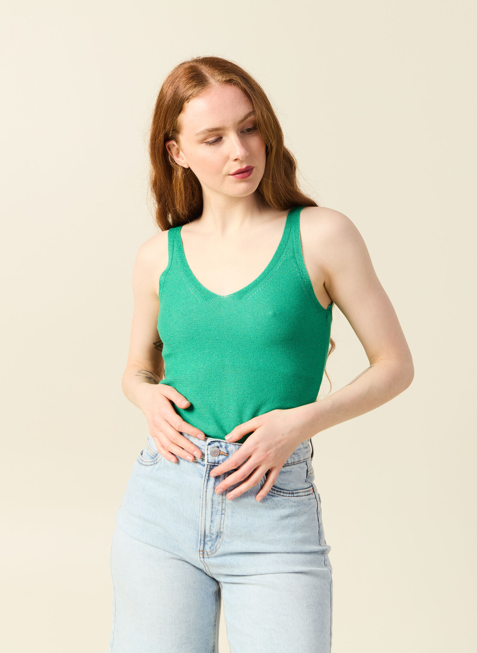 Débardeurs Débardeurs - DEBSONEWF femme vert Bonobo Débardeurs Débardeurs - DEBSONEWF femme vert Vert