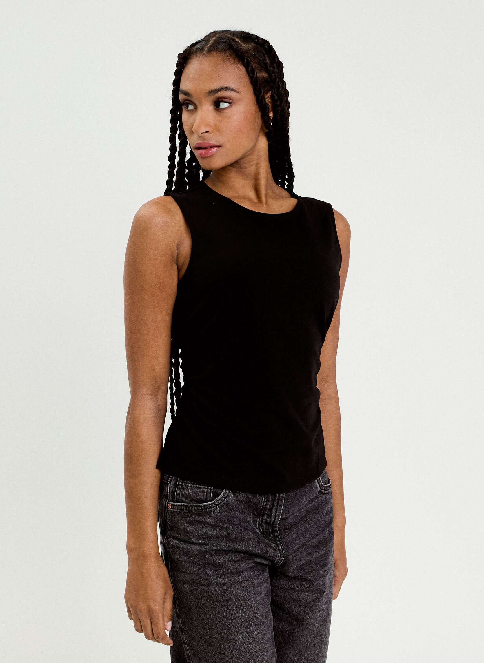 Débardeurs DTOPCREP femme noir Cache Cache Débardeurs DTOPCREP femme noir Noir