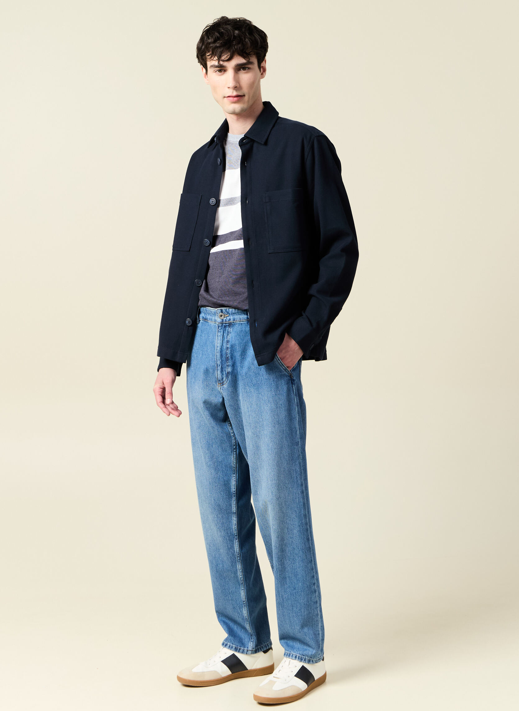 Chemises ESSURMAILLEH homme bleu Bonobo Chemises ESSURMAILLEH homme bleu Bleu marine