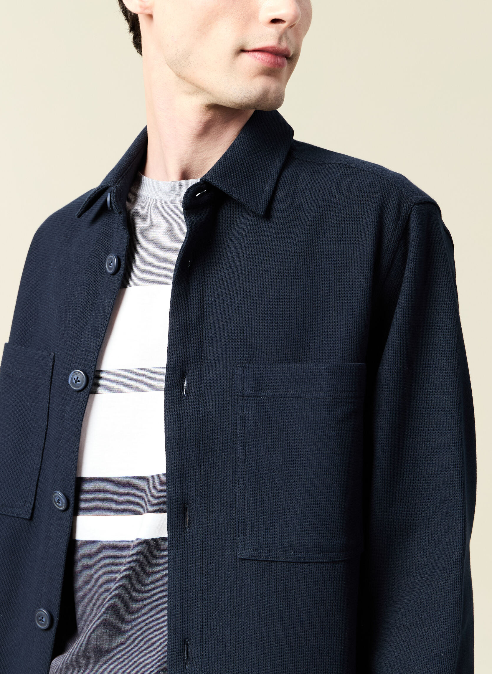 Chemises ESSURMAILLEH homme bleu Bonobo Chemises ESSURMAILLEH homme bleu Bleu marine