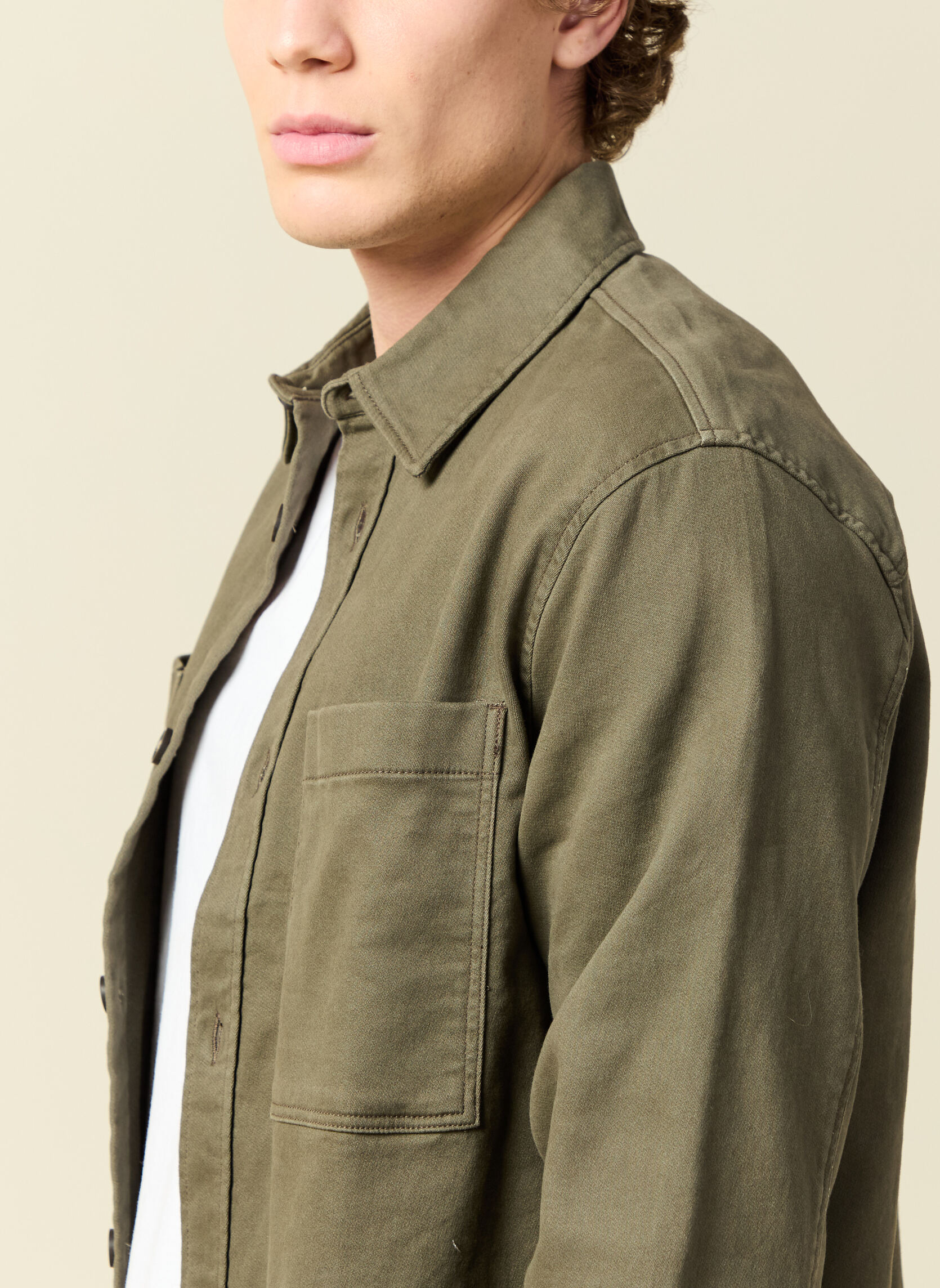 Chemises ESSURCHEM9H homme marron Bonobo Chemises ESSURCHEM9H homme marron Marron clair